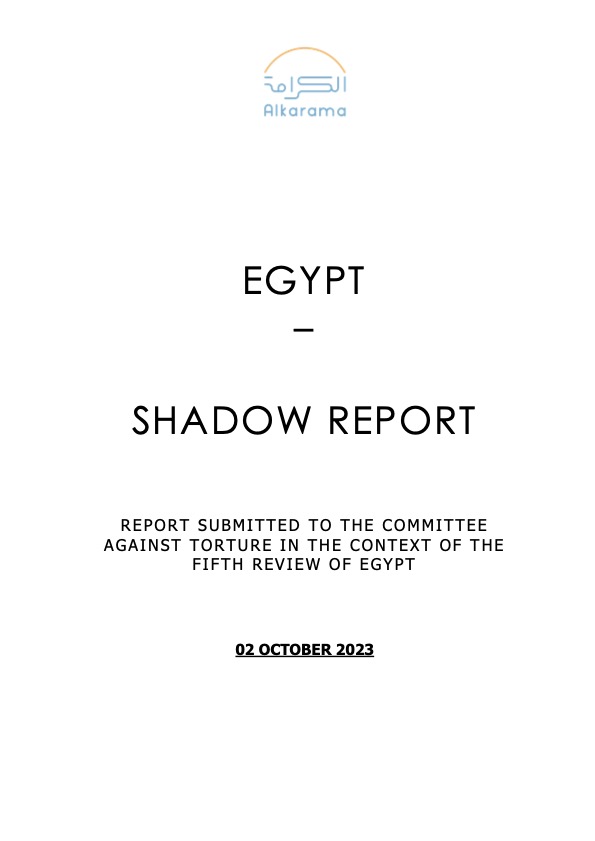 Egypt report