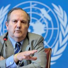 Juan Mendez; Rapporteur Spécial contre la Torture et autres traitements cruels, inhumains ou dégradants 