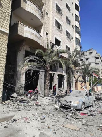 rue alwahda gaza