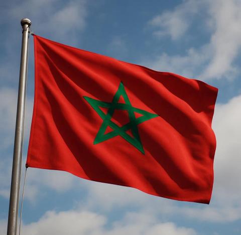 Drapeau Maroc
