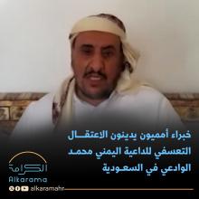 الداعية اليمني محمد الوادعي 